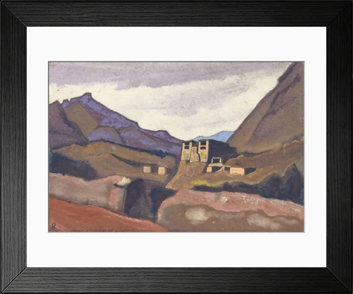 Framed Print : Ladakh. Found in the Collection of State Oriental Art Museum, Moscow Framed Print : Ladakh. Found in the Collection of State Oriental Art Museum, Moscow