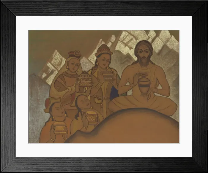 Framed Print : The Sacred Gift. From the series Sikkim Framed Print : The Sacred Gift. From the series Sikkim