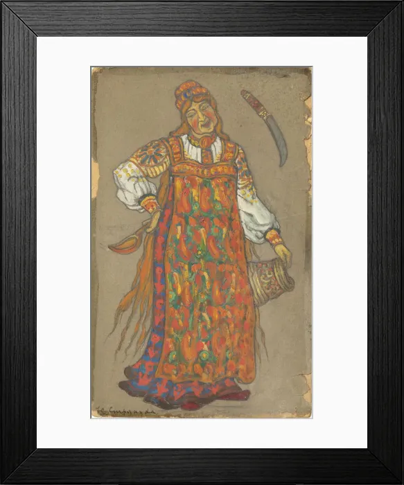 Framed Print : Costume design for the theatre play Peer Gynt by H. Ibsen Framed Print : Costume design for the theatre play Peer Gynt by H. Ibsen
