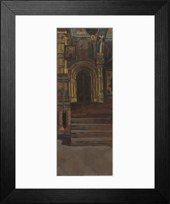 Framed Print : Rostov the Great. Interior of the Church of Our Savior na Senyakh Framed Print : Rostov the Great. Interior of the Church of Our Savior na Senyakh