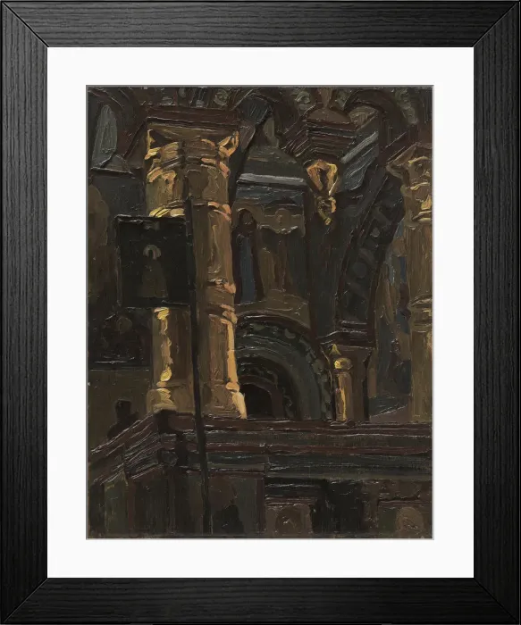Framed Print : Rostov the Great. Interior of the Church of Our Savior na Senyakh Framed Print : Rostov the Great. Interior of the Church of Our Savior na Senyakh