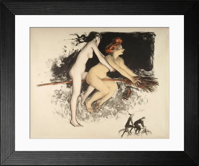 Framed Print : Witches. Private Collection Framed Print : Witches. Private Collection