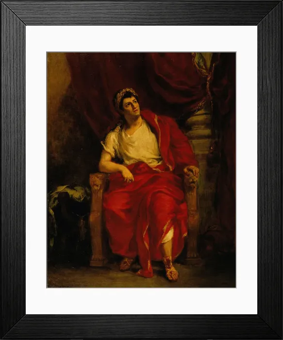 Framed Print : The Actor Talma as Nero in Britannicus Framed Print : The Actor Talma as Nero in Britannicus