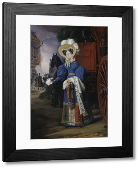 Framed Print : Grand Duchess Anna Pavlovna of Russia (1795-1865), Queen of the Netherlands Framed Print : Grand Duchess Anna Pavlovna of Russia (1795-1865), Queen of the Netherlands