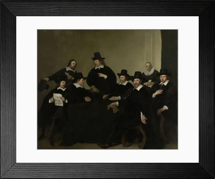 Framed Print : The governors of the Nieuwezijds Huiszittenhuis in Amsterdam Framed Print : The governors of the Nieuwezijds Huiszittenhuis in Amsterdam