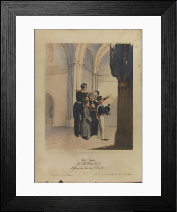Framed Print : Officer with the Cadets Framed Print : Officer with the Cadets