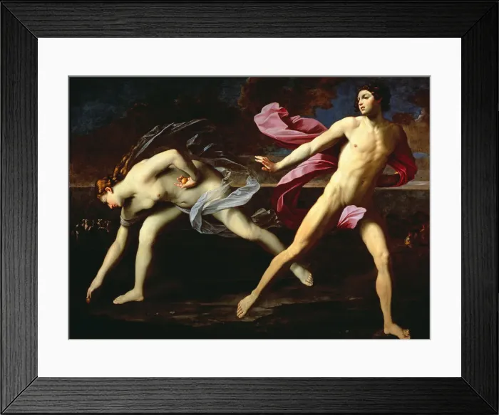 Framed Print : Atalanta and Hippomenes Framed Print : Atalanta and Hippomenes