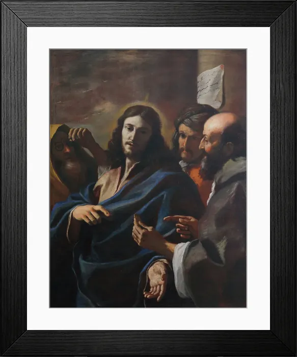 Framed Print : The Tribute Money Framed Print : The Tribute Money