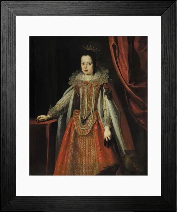 Framed Print : Vittoria della Rovere as Saint Margaret Framed Print : Vittoria della Rovere as Saint Margaret
