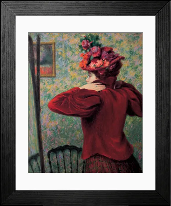 Framed Print : The red jacket Framed Print : The red jacket