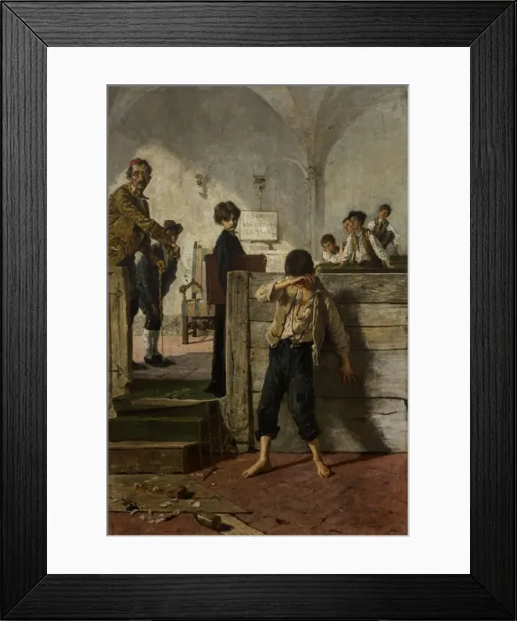 Framed Print : The schoolmaster Framed Print : The schoolmaster