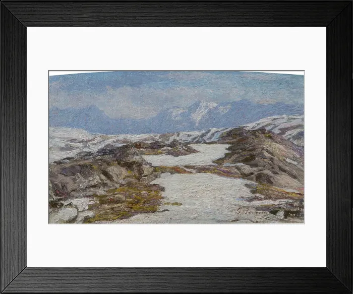 Framed Print : Glacier. Bernina Framed Print : Glacier. Bernina