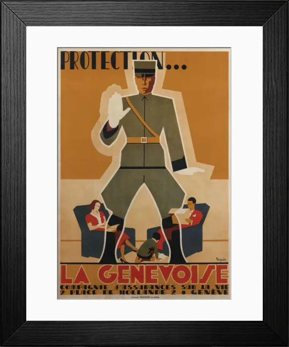 Framed Print : La Genevoise Framed Print : La Genevoise