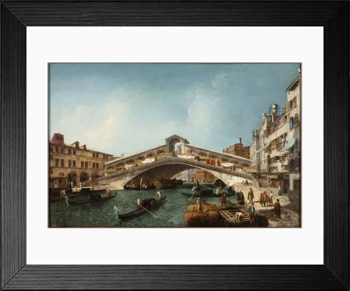 Framed Print : The Rialto Bridge Framed Print : The Rialto Bridge