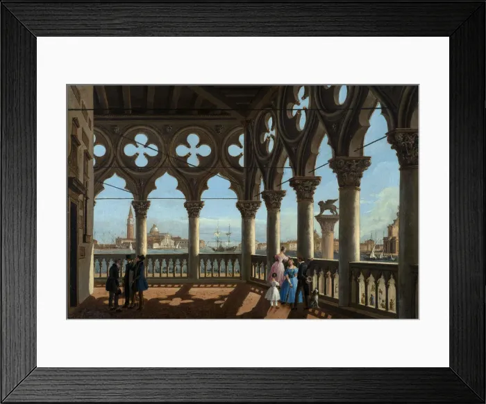 Framed Print : Loggia of the Doges Palace Framed Print : Loggia of the Doges Palace