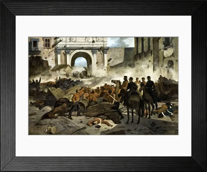 Framed Print : Garibaldi in Palermo Framed Print : Garibaldi in Palermo