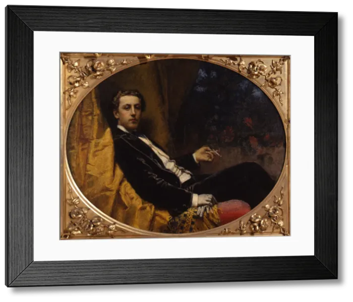 Framed Print : Portrait of Nicola Massa Framed Print : Portrait of Nicola Massa