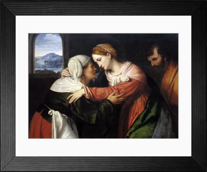 Framed Print : The Visitation Framed Print : The Visitation