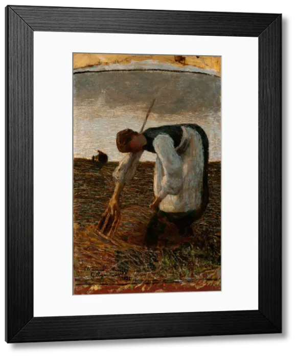 Framed Print : The hay harvest Framed Print : The hay harvest