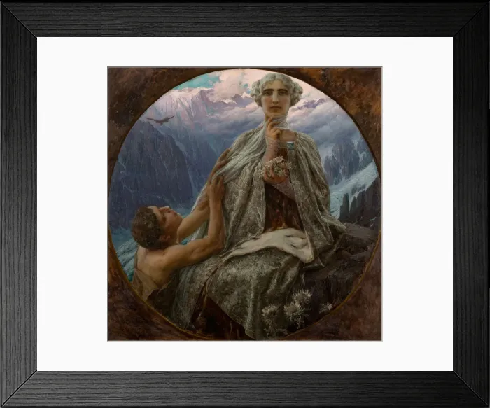 Framed Print : The mountain peak. The Ice Queen Framed Print : The mountain peak. The Ice Queen