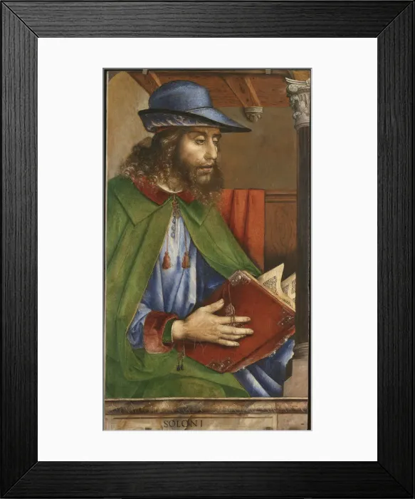 Framed Print : Solon. Found in the Collection of Musee du Louvre, Paris Framed Print : Solon. Found in the Collection of Musee du Louvre, Paris