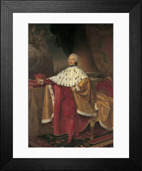 Framed Print : Portrait of Michelangelo Cambiaso (1738-1813)