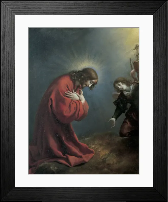 Framed Print : The Agony in the Garden Framed Print : The Agony in the Garden