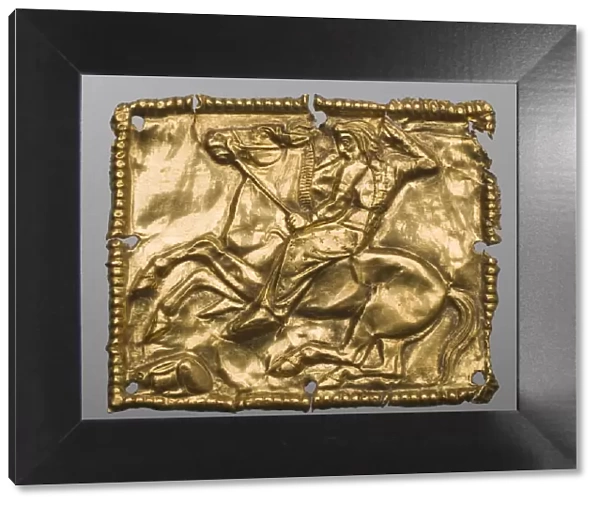 Plaque Depicting a Hunting Scene