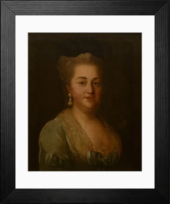 Framed Print : Portrait of Anastasia Mikhailovna Zagryazhskaya (1728-1779) Framed Print : Portrait of Anastasia Mikhailovna Zagryazhskaya (1728-1779)