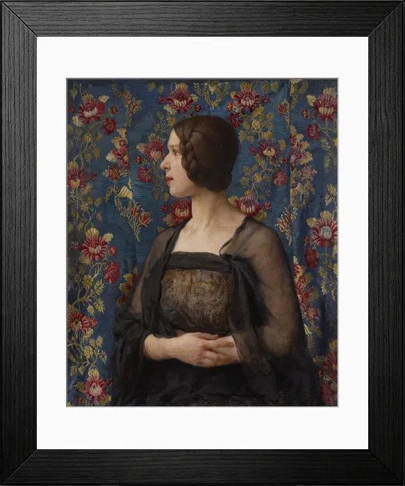 Framed Print : Profile portrait Framed Print : Profile portrait