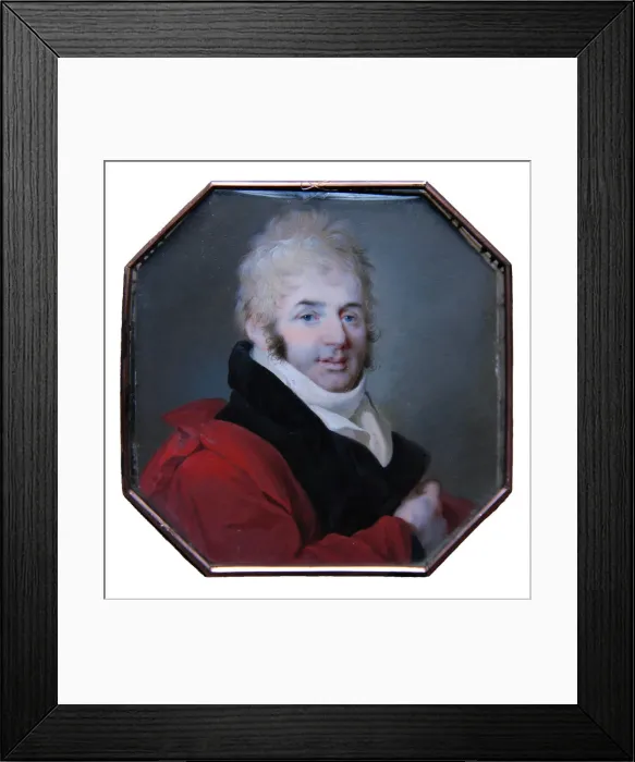 Framed Print : Portrait of Salvatore Tonci (1756-1844) Framed Print : Portrait of Salvatore Tonci (1756-1844)