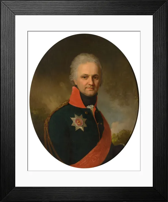 Framed Print : Portrait of General Ivan Ivanovich Benkendorf (1765-1841)