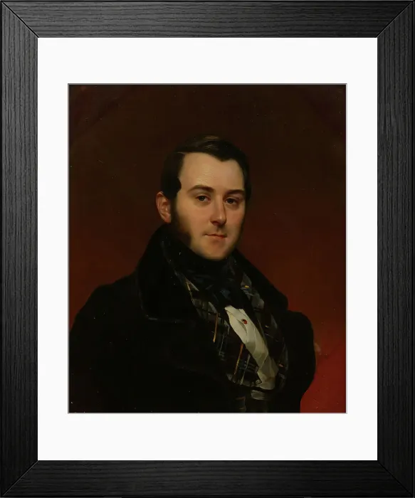 Framed Print : Portrait of Ivan Alexandrovich Beck (1807-1842) Framed Print : Portrait of Ivan Alexandrovich Beck (1807-1842)