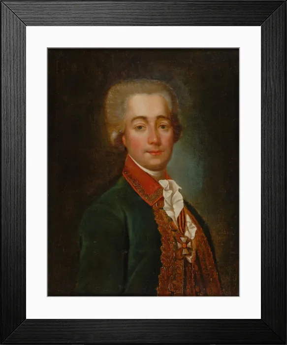 Framed Print : Portrait of Count Semyon Romanovich Vorontsov (1744-1832) Framed Print : Portrait of Count Semyon Romanovich Vorontsov (1744-1832)