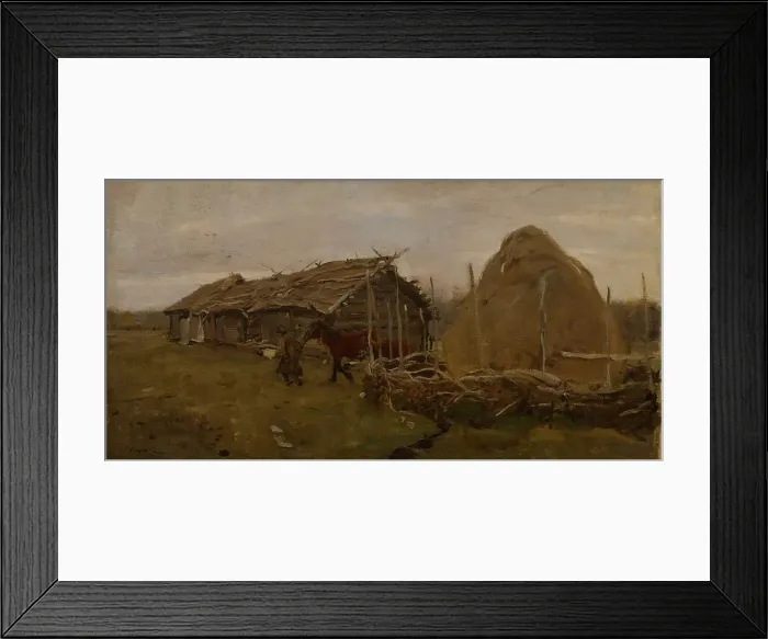 Framed Print : The haystack Framed Print : The haystack