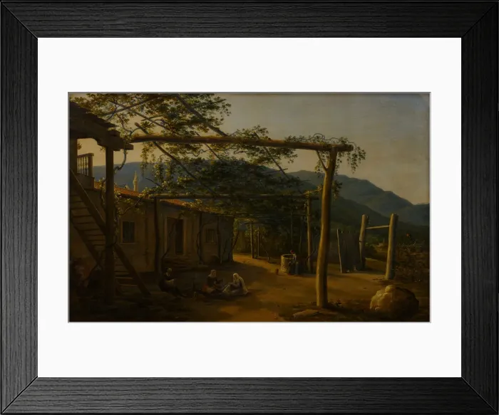 Framed Print : Crimean Tatar Yard Framed Print : Crimean Tatar Yard
