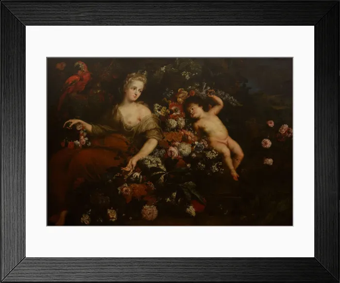 Framed Print : Flora. Found in the Collection of State A. Radishchev Art Museum, Saratov Framed Print : Flora. Found in the Collection of State A. Radishchev Art Museum, Saratov