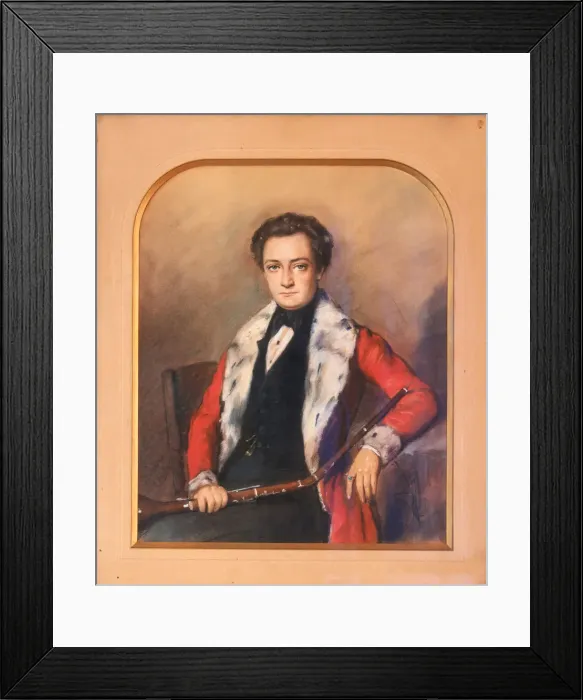 Framed Print : Portrait of Nikolay Sergeyevich Turgenev (1816-1879) Framed Print : Portrait of Nikolay Sergeyevich Turgenev (1816-1879)