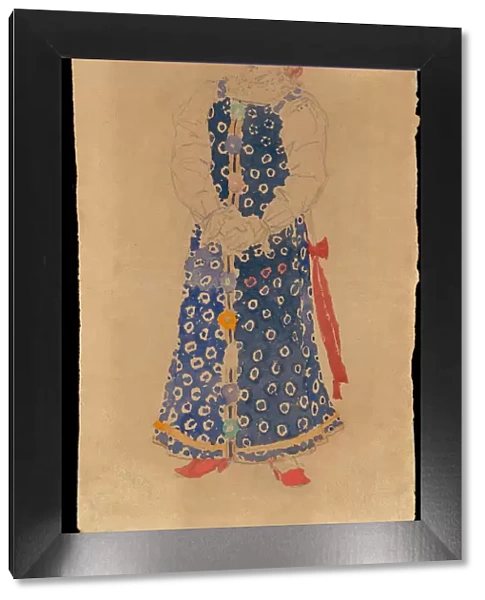 Kupava. Costume design for the theatre play Snow Maiden by Alexander Ostrovsky