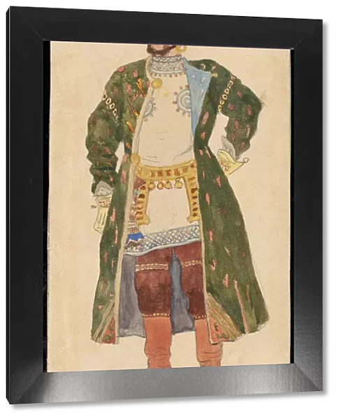 Mizgir. Costume design for the theatre play Snow Maiden by Alexander Ostrovsky