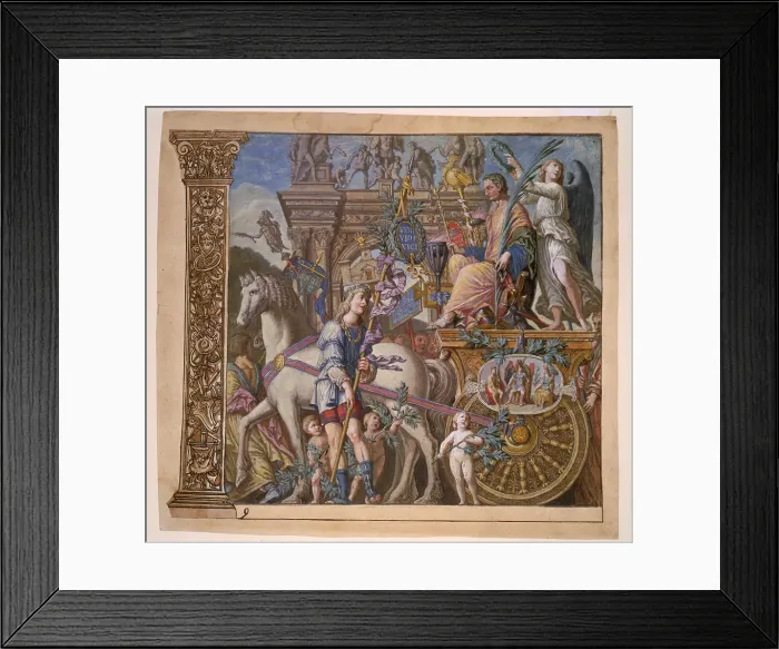 Framed Print : Veni, vidi, vici. Triunphus Caesaris (The triumph of Julius Caesar) Framed Print : Veni, vidi, vici. Triunphus Caesaris (The triumph of Julius Caesar)