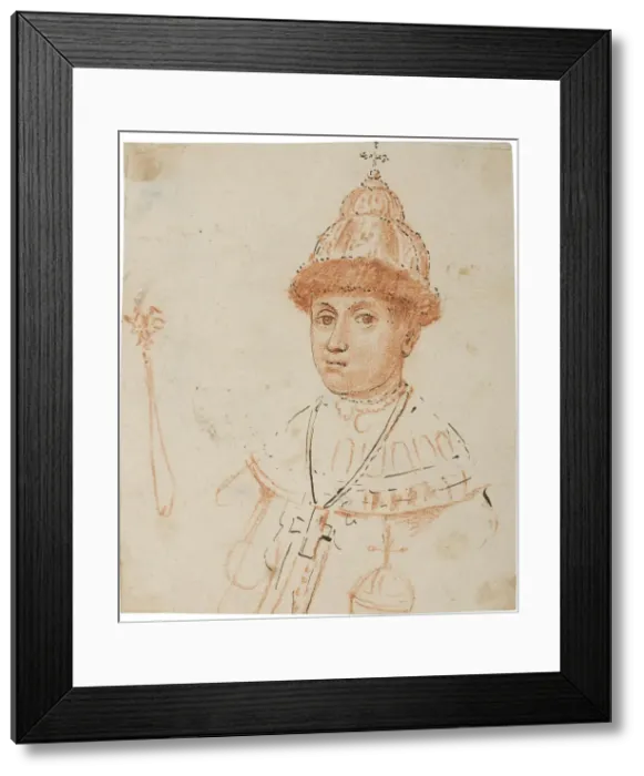 Framed Print : Portrait of the Tsar Feodor (Theodore) III Alexeevich of Russia (1661-1682) Framed Print : Portrait of the Tsar Feodor (Theodore) III Alexeevich of Russia (1661-1682)