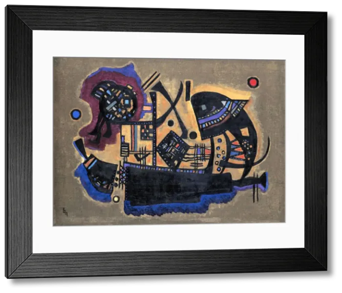 Framed Print : Woven. Private Collection Framed Print : Woven. Private Collection