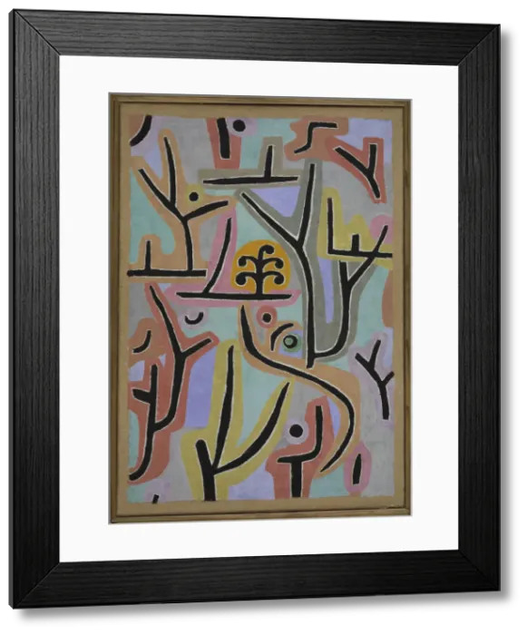 Framed Print : Park near Lu