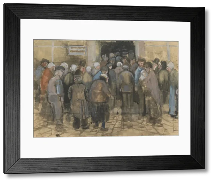 Framed Print : The Poor and Money Framed Print : The Poor and Money