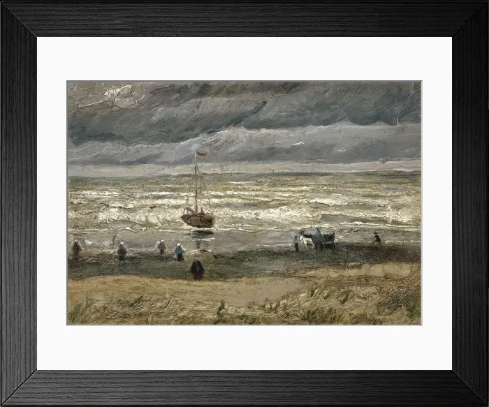 Framed Print : Sea at Scheveningen Framed Print : Sea at Scheveningen