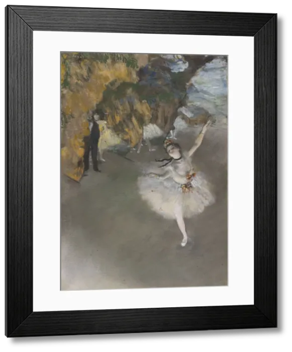 Framed Print : Ballet (L Etoile)