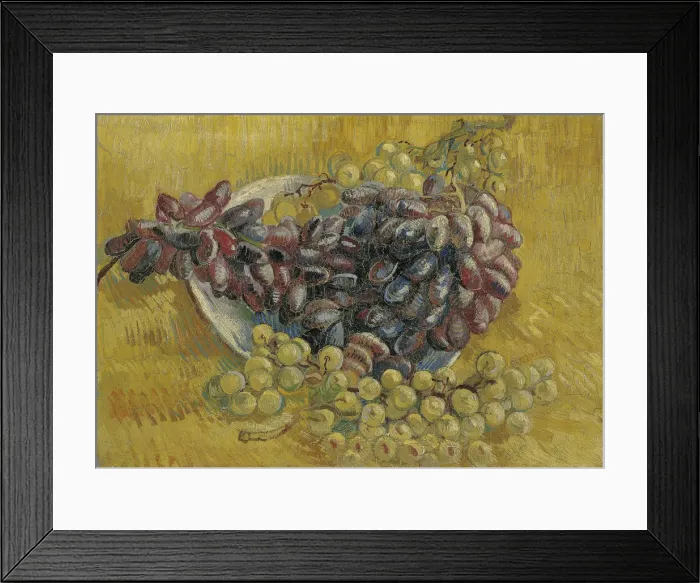 Framed Print : Grapes. Found in the Collection of Van Gogh Museum, Amsterdam Framed Print : Grapes. Found in the Collection of Van Gogh Museum, Amsterdam