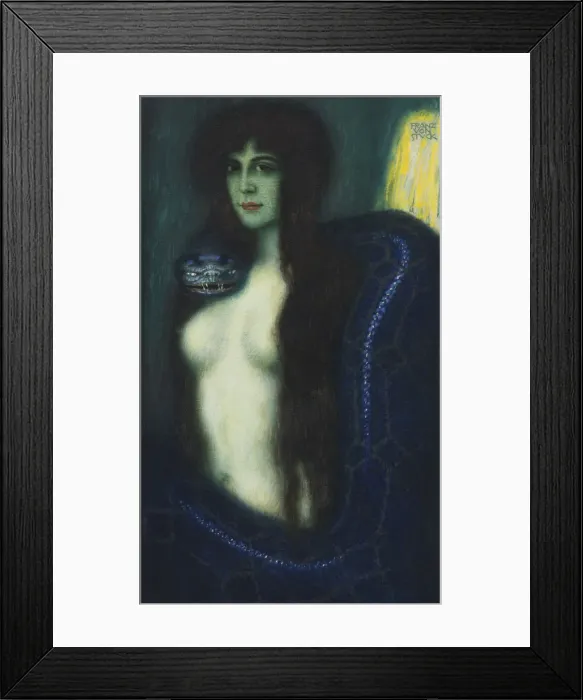 Framed Print : The Sin. Private Collection Framed Print : The Sin. Private Collection