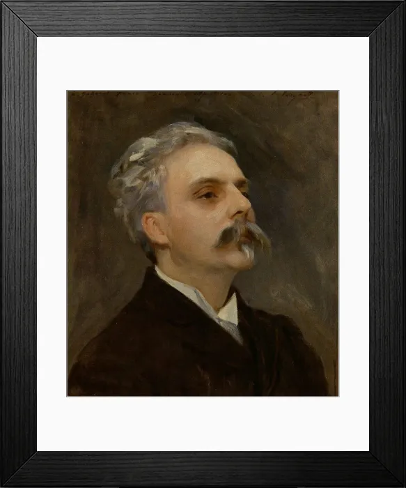 Framed Print : Portrait of the composer Gabriel Faure (1845-1924) Framed Print : Portrait of the composer Gabriel Faure (1845-1924)